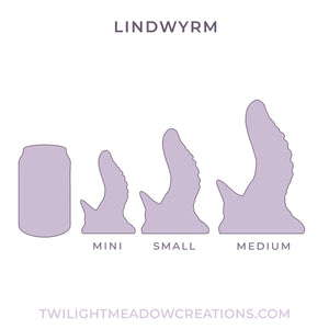 Ribbon Marble Mini Lindwyrm (Firmness: Medium)