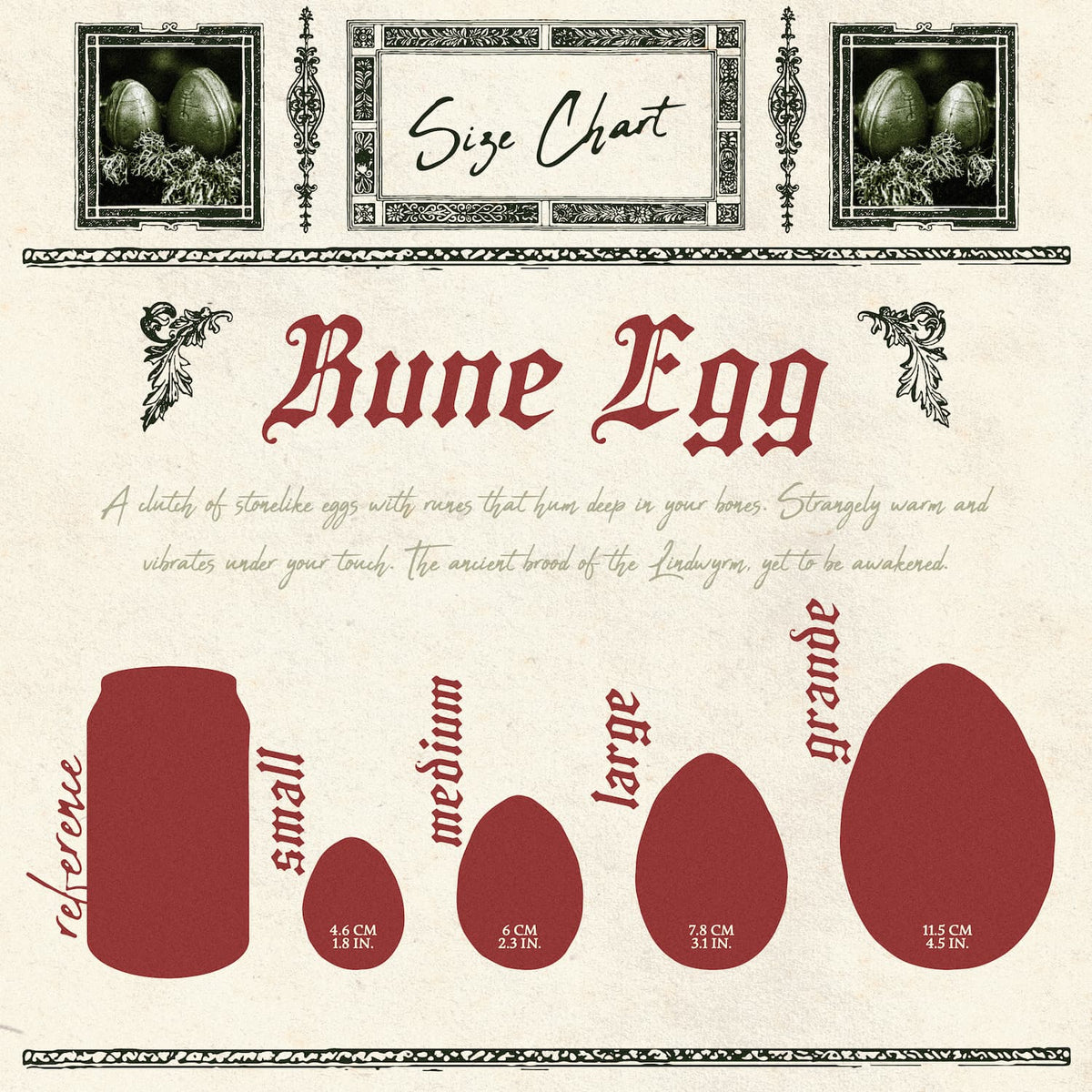 Rune Eggs – Twilight Meadow Creations