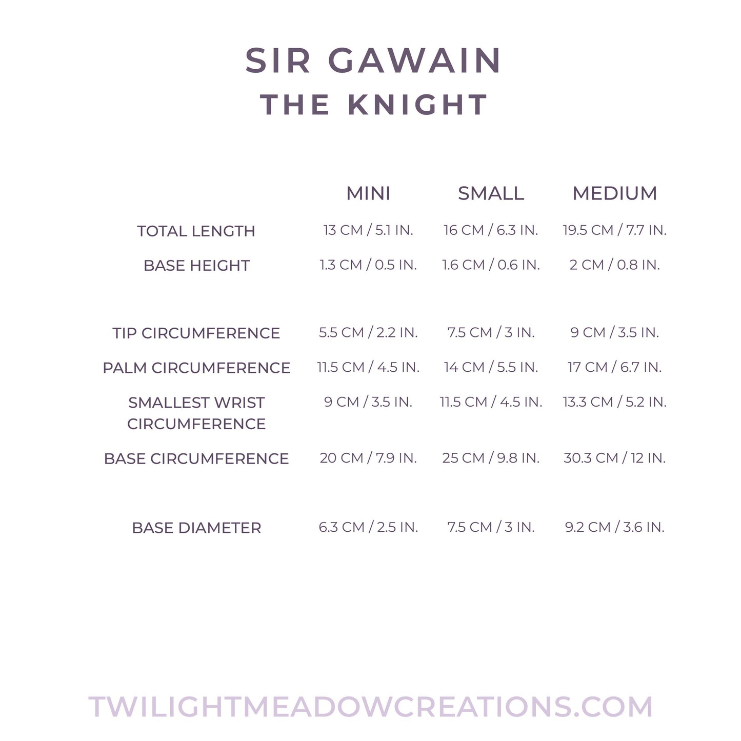 Crystalline Medium Sir Gawain FLOP (Firmness: Medium*)