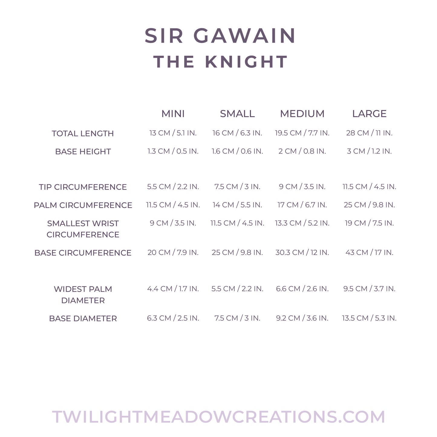 Mini Sir Gawain (Firmness: Soft)