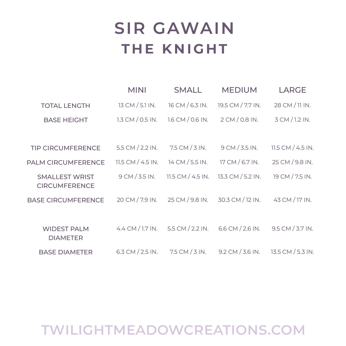 Large Sir Gawain (Firmness: Medium)