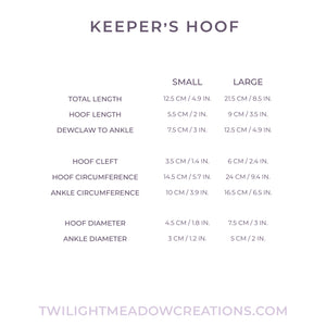 Large Keeper's Hoof (Firmness: Soft)
