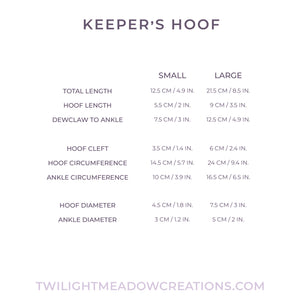 Large Keeper's Hoof FLOP (Firmness: Medium)