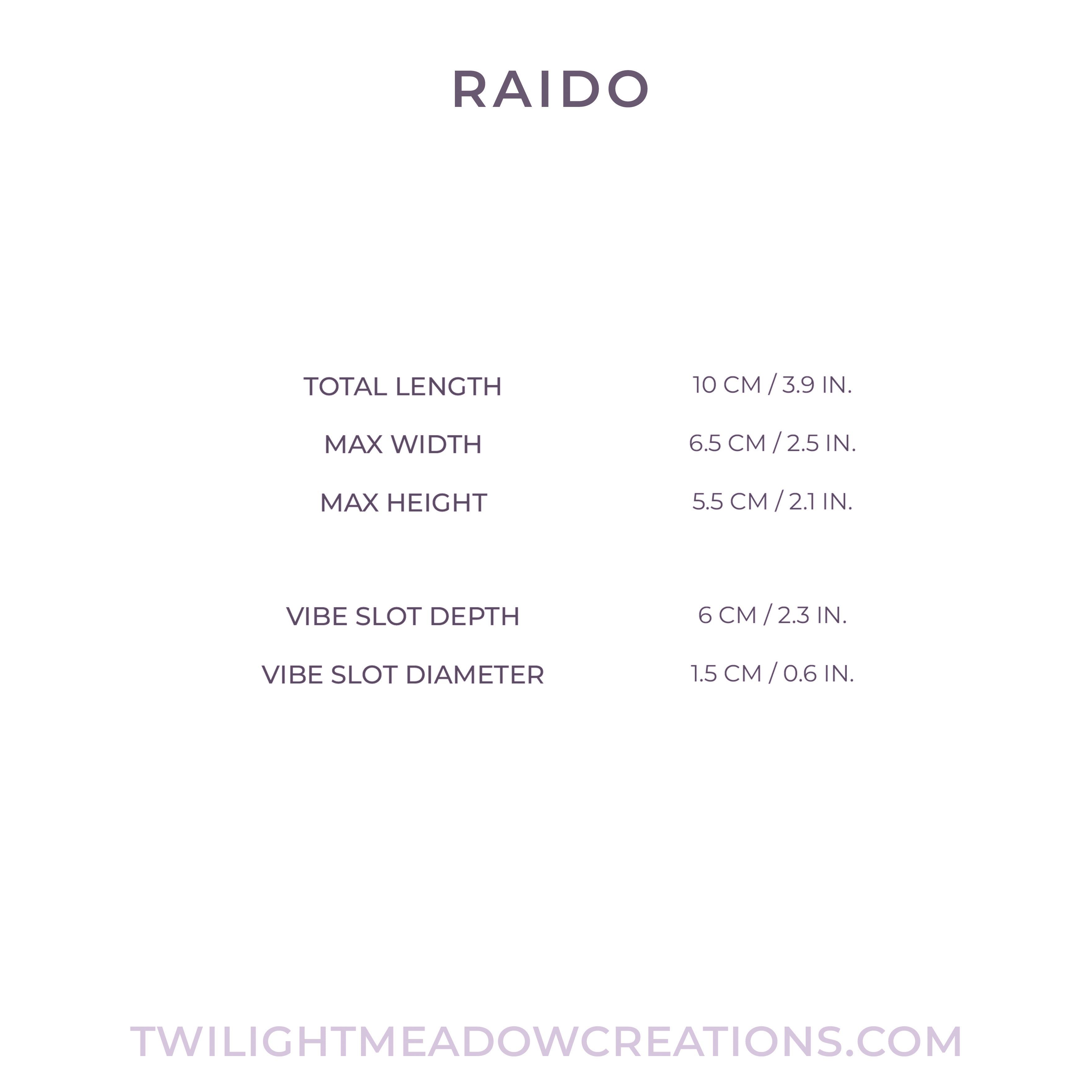 Raido VIBESLOT (Firmness: Soft)