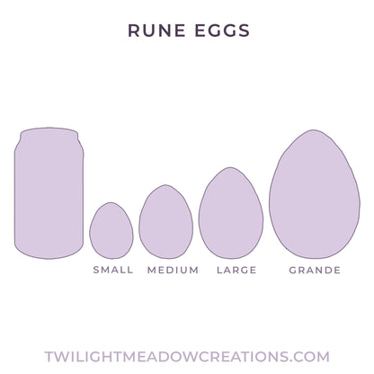 Crystalline Small Rune Egg (Firmness: Soft*)