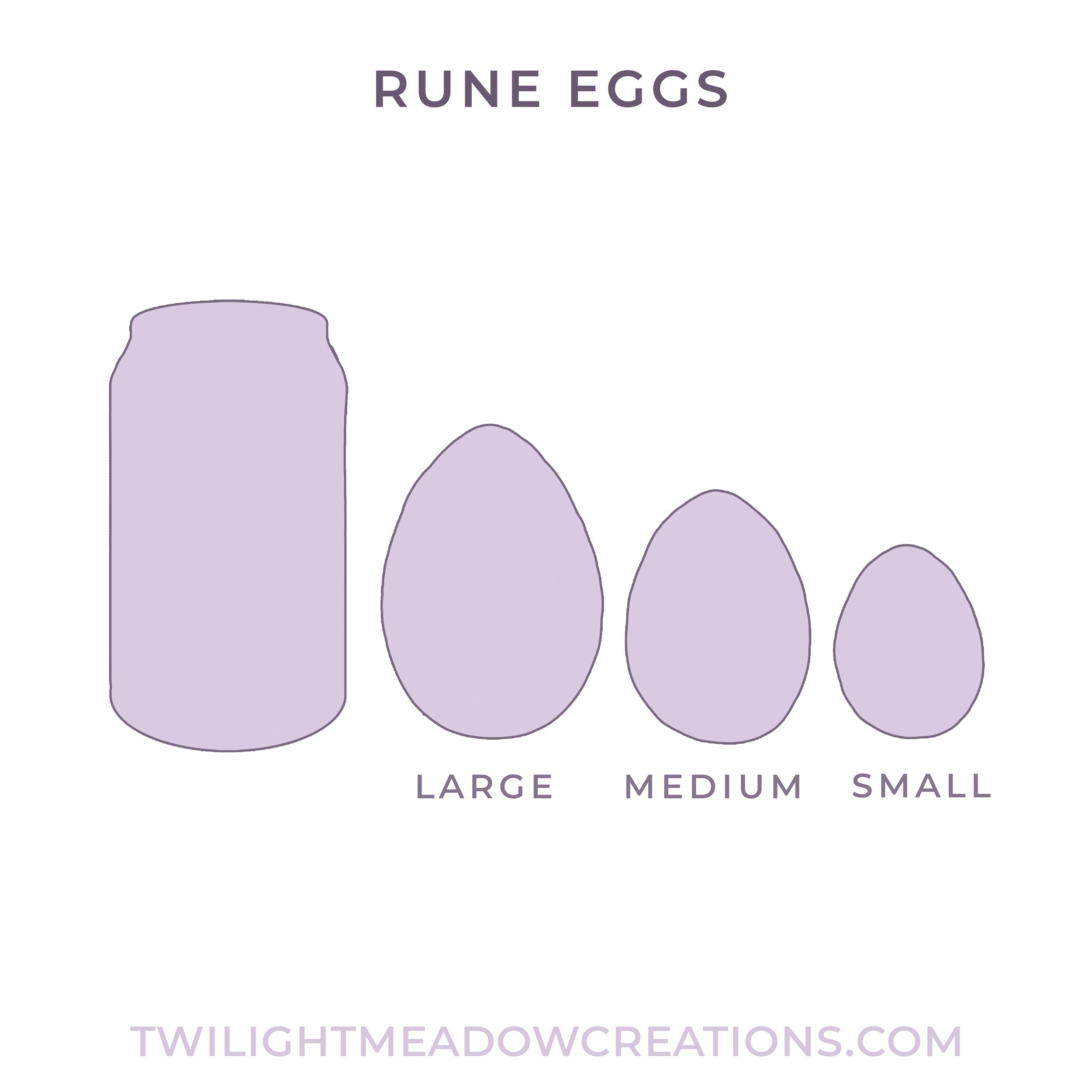 Large Rune Egg (Firmness: Medium)
