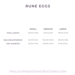 Large Rune Egg (Firmness: Soft)