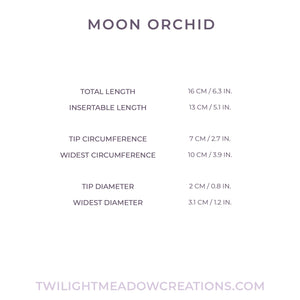 Crystalline Moon Orchid (Firmness: Medium*)