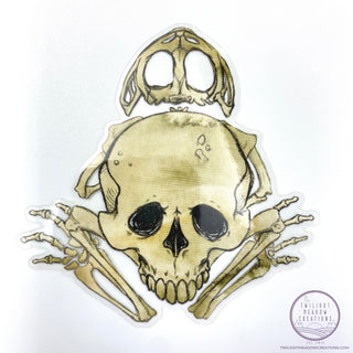 Skull Toad Stickers