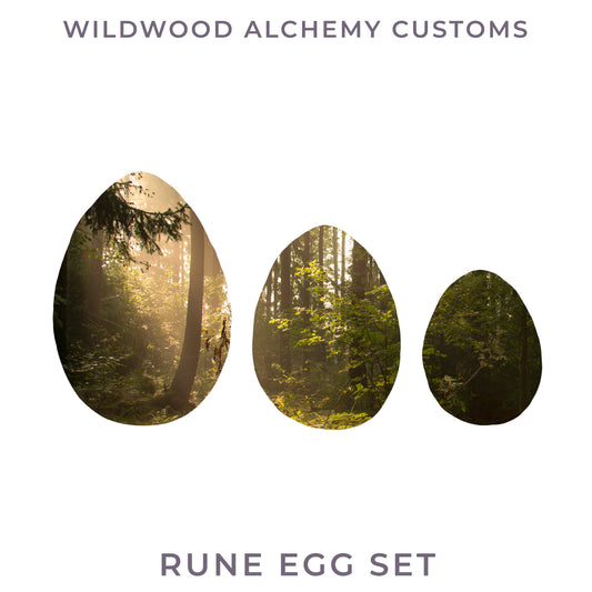 Wildwood Alchemy Custom Rune Egg Set